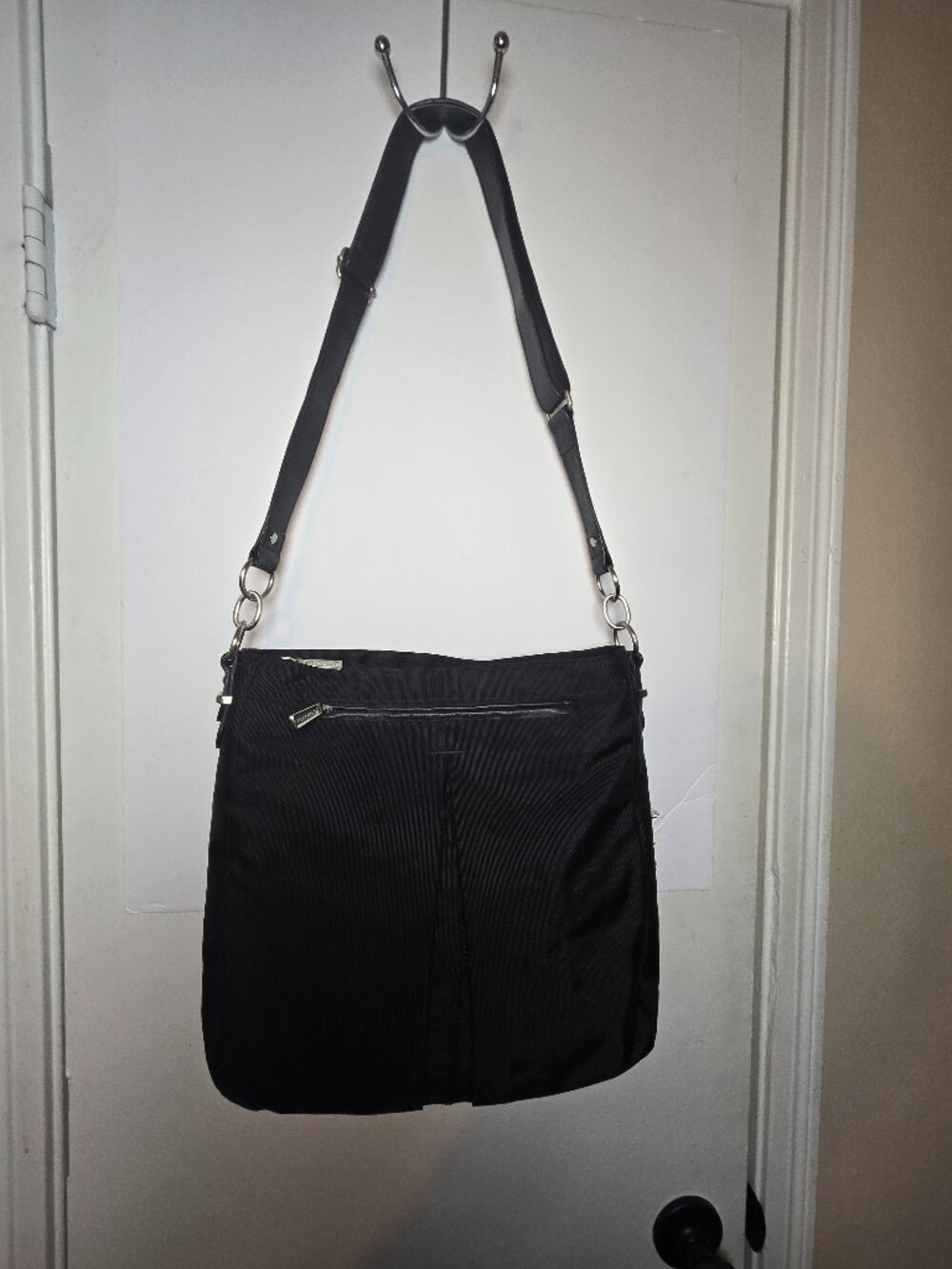 Travelpro United Airlines Black Nylon Organizer Bag